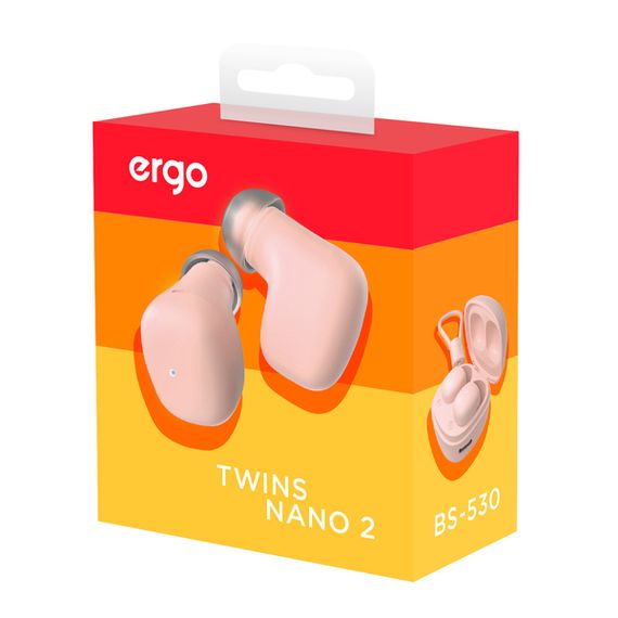 Навушники ERGO BS-530 Twins Nano 2 Pink | Зображення 6