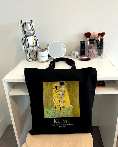 Екошопер Букопт ВК4064 KLIMT «Поцілунок» Чорний | Зображення 3
