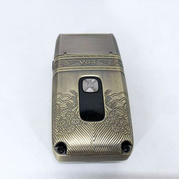 Профессиональная электробритва Шейвер VGR V-335 Shaver с тремя ножевыми блоками, бритва KX-780 для бороды | Зображення 1