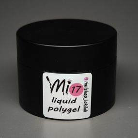 Рідкий полігель Мі #17 мокко 30мл (флакон)