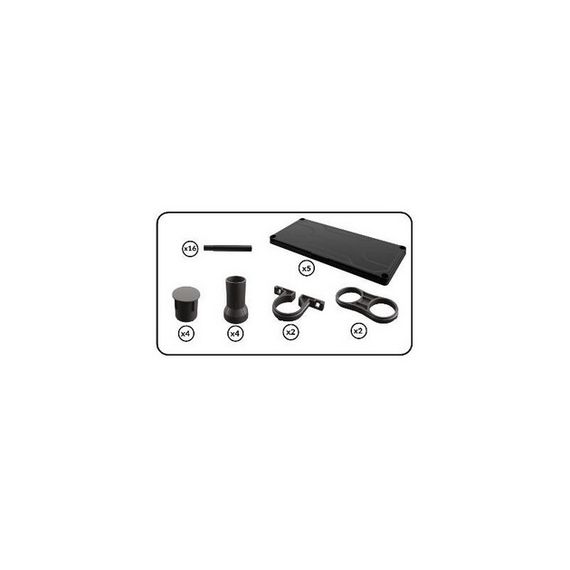 Стелаж для майстерні, 740x320x926, REGULAR Shelving System, REGQRS74325LCZAPG001, QBRICK | Зображення 1