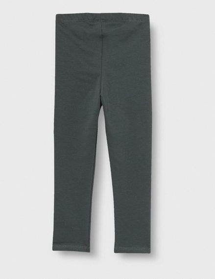 Дитячі теплі лосини для дівчинки Green Cotton 74 см Темно-зелені (251112116) | Зображення 2