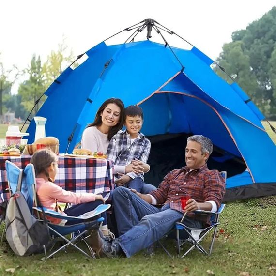 Автоматична 4-місна палатка G-Tent 220х220х145см (234573998_1007) | Зображення 2