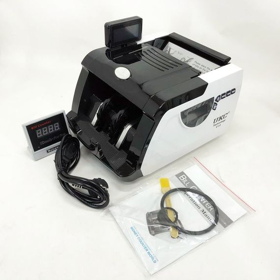 Машинка для проверки долларов Bill Counter GR-6200 | Устройство для проверки купюр / XY-437 Счетчик банкнот | Зображення 4