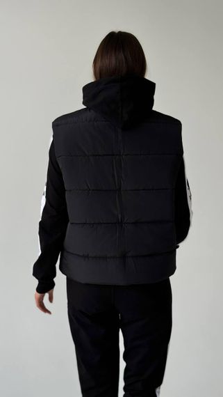 Жіноча жилетка чорна | Зображення 6