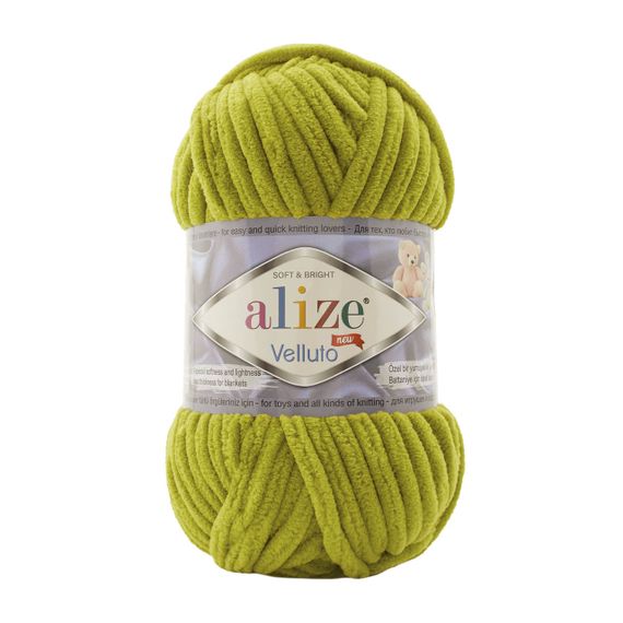 Пряжа Alize VELLUTO 11 плюшева
