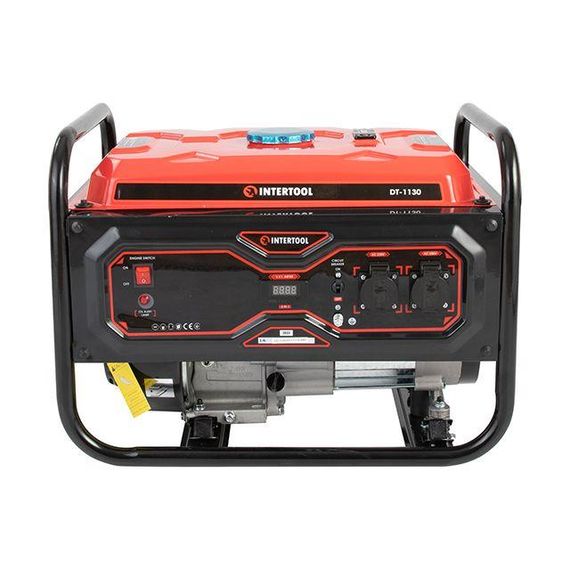Генератор бензиновий 2,8/3 кВт, STORM INTERTOOL DT-1130 | Зображення 1