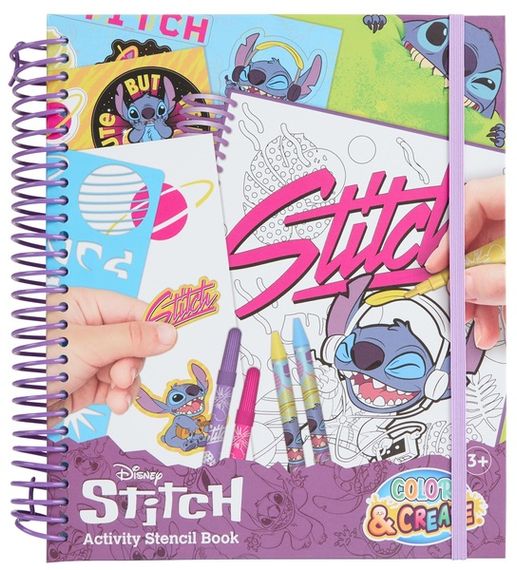Книжка для розфарбовування Disney Stitch Актівіті (ST24356)