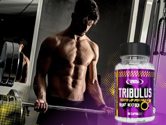 Трибулус Real Pharm Tribulus 1000 mg 60 caps | Зображення 1