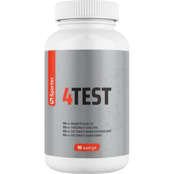 Тестобустер Sporter 4TEST 90 капсул