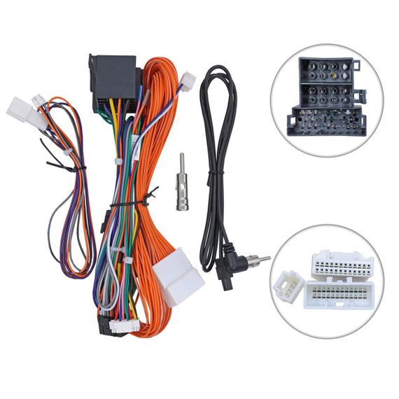 Перехідник живлення серії QIV з адаптером CAN-BUS для Renault QBR-W RN-4094 (дрот)