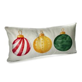 Подушка для дивану оксамитова Кульки 50x24 см (52BP_23NY007)