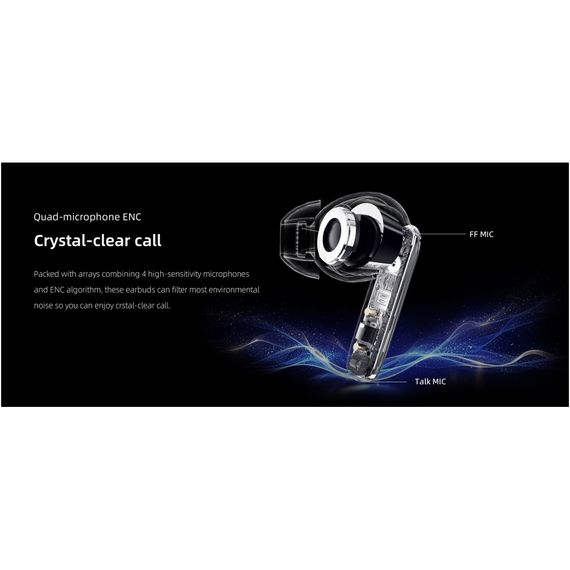 Навушники QCY T13 ANC 2 White (1052469) | Зображення 2