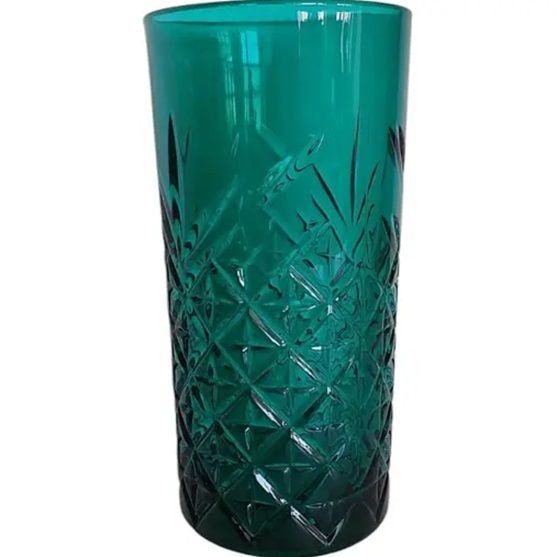 Набір склянок для соку Pasabahce Timeless PS-52800-4-green 450 мл 4 шт зелений | Зображення 1