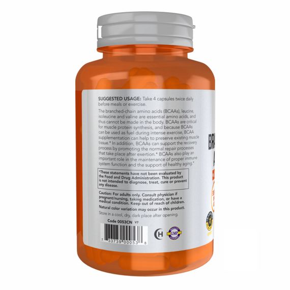 Branched-Chain Amino Acids - 240 vcaps | Зображення 2