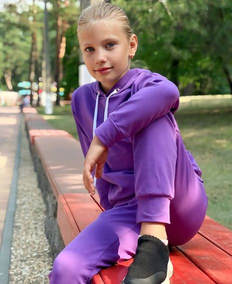 Костюм для дівчинки Носи своє 110 Фіолетовий (p-10019-106611) | Зображення 5