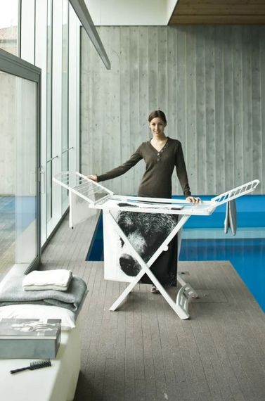 Сушарка для білизни підлогова Gimi Grafite (154785) | Зображення 1