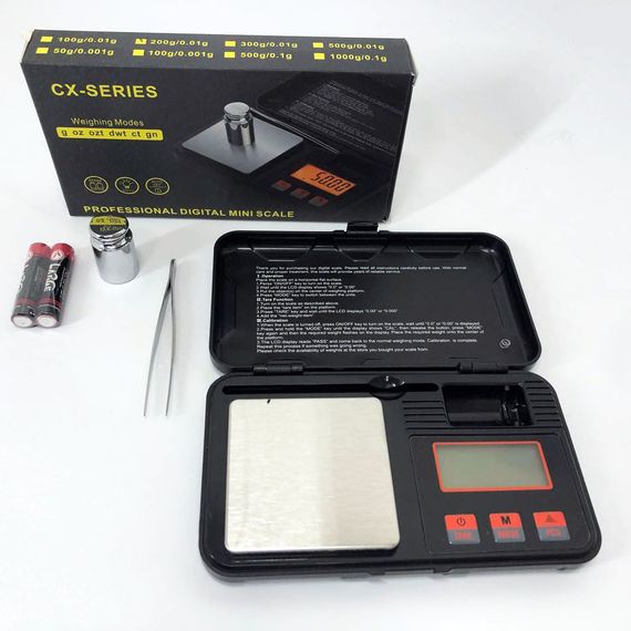 Ваги ювелірні CX-Toolbox, 200г (0,01г) з чашею, міні ваги, електронні грамові ваги для золота | Зображення 9