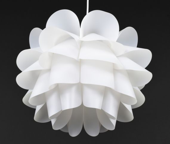 Люстра підвісна на 1 лампочку 27928 Білий 30-170х40х40 см. | Зображення 8