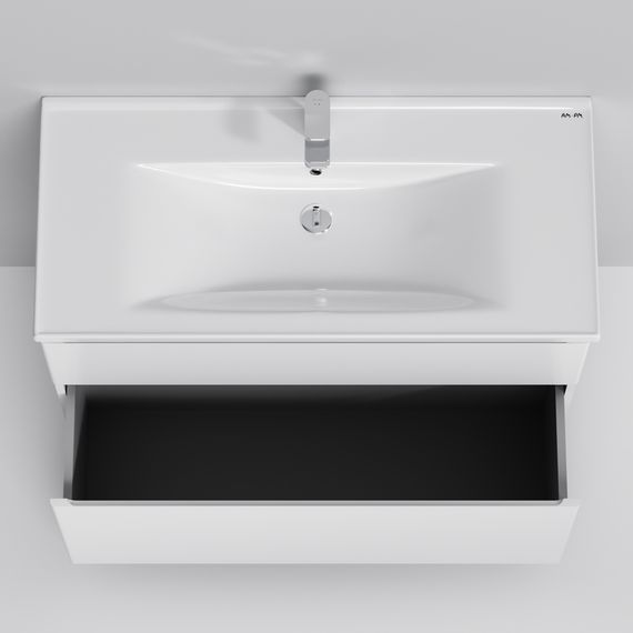 Тумба підлогова AM.PM X - Joy 100 см з умивальником (M85-FSX1002-WC1002WG38) | Зображення 5