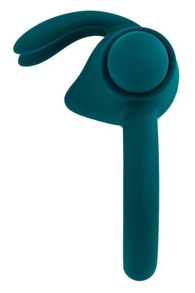 Эрекционное кольцо с вибропулей Evolved Playboy Bunny Buzzer, зеленое sexstyle | Зображення 3