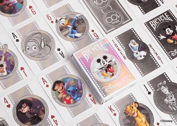 Карти гральні Bicycle Disney 100 Year Anniversary Standard Index (limited edition) | Зображення 2