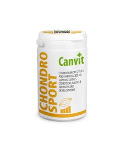 Вітаміни для здоров'я суглобів для активних собак Canvit Chondro Sport, 230 гр