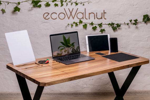 Рабочий стол прямоугольный EcoWalnut iTable | Зображення 7