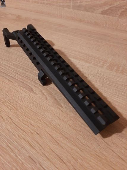 Кронштейн для пулемёта ПКМ с планкой Пикатинни Кронштейн для ПКМ Кронштейн для ПКМ с планкой вивера Кронштейн | Зображення 1