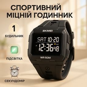 Мужские круглые спортивные часы, Надежные мужские наручные часы армейские для зсу QN-22