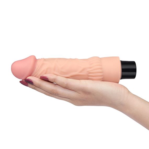 Реалистичный вибратор - Real Softee Vibrator 7,8" sexstyle | Зображення 7