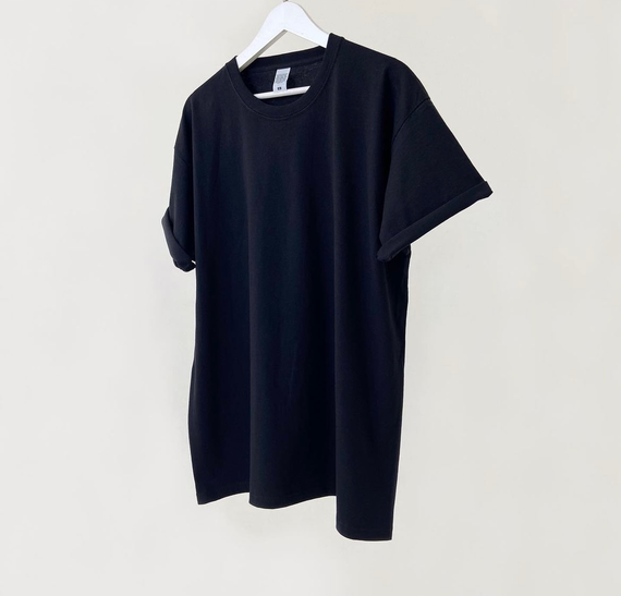 Мужская футболка классическая с коротким рукавом OW0001 цвет черный размер S | Зображення 1