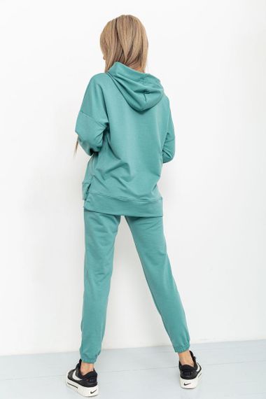 Спорт костюм женский двухнитка  цвет светло-оливковый 129R1515 | Зображення 5