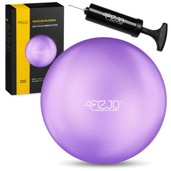 М'яч для пілатесу, йоги, реабілітації 4FIZJO 22 см Violet (P-5905973404860)