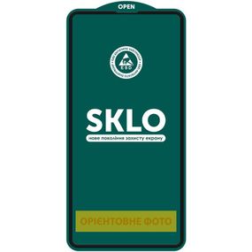 Защитное стекло SKLO 5D (тех.пак) для Apple iPhone 17 Pro Max (6.9") Черный