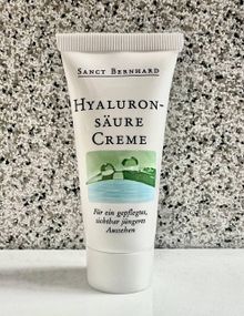 Крем для рук Sanct Bernhard с гиалуроновой кислотой – интенсивное увлажнение, омоложение и защита кожи, 15 мл.