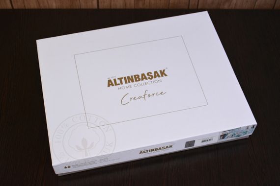 Постільна білизна Altinbasak Ranforse 200 х 220 см Valeron Yesil | Зображення 7