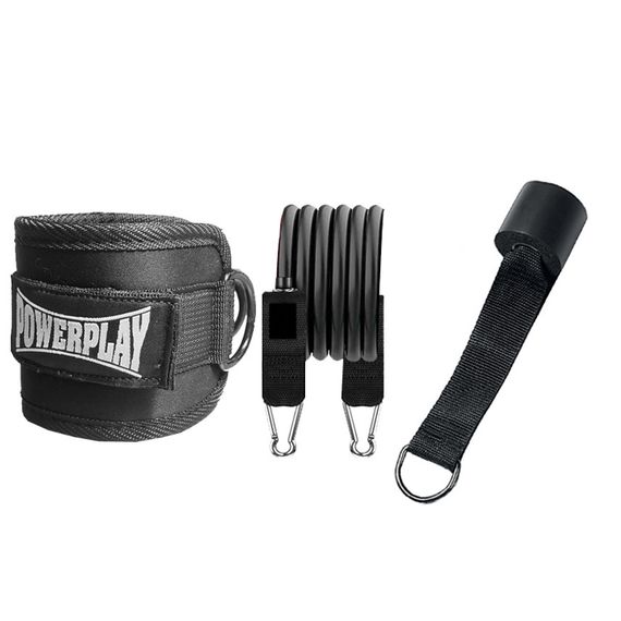 Манжета для тяги PowerPlay 4334 Ankle Strap Чорна