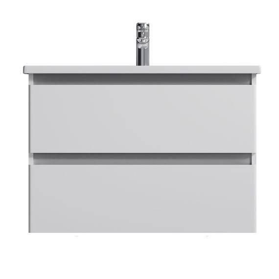 Тумба підвісна AM.PM X - Joy 80 см білий глянець з умивальником (M85-FHX0802-WC0802WG38) | Зображення 2