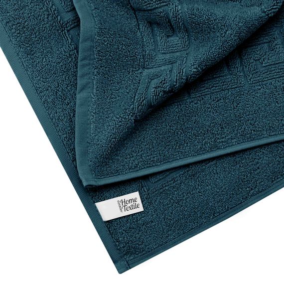 Килимок для ніг махровий Ardesto Home 50х70см, 100% бавовна, смарагдовий (ART2557EM) | Зображення 1