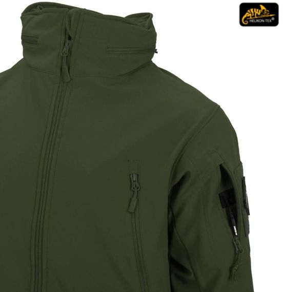 Куртка тактична Helikon-Tex Gunfighter SharkSkin Taiga Green Original✅ | Зображення 5