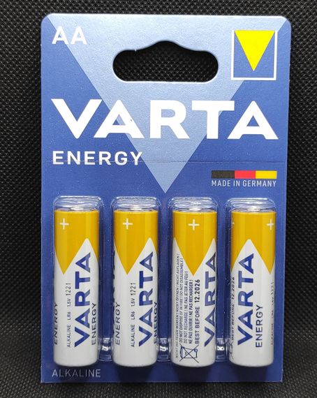 Батарейка пальчиковая AA Varta Energy ( 4шт. )