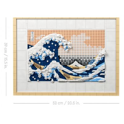 Конструктор LEGO ART Хокусай, «Велика хвиля» 1810 деталей (31208) | Зображення 2