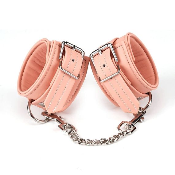 Наручники Liebe Seele Dark Candy Pink Wrist Cuffs Нежно-розовый One Size