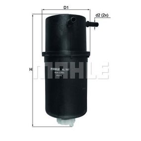 Фильтр топливный Mahle KL787