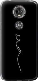 Чехол на Motorola Moto E5 Plus Силуэт1 "4590u-1412-17620"