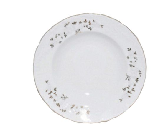 Тарелка суповая Cmielow White Flower 9705-22-5-T 22,5 см