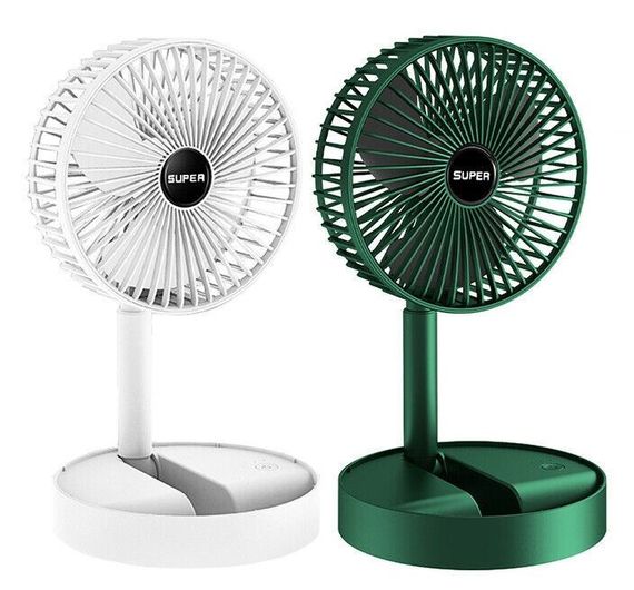 Портативний міні вентилятор для дому Telescopic Folding Fan · Складаний настільний вентилятор з USB зарядкою