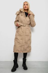 Куртка женская зимняя, цвет бежевый, 244R5609