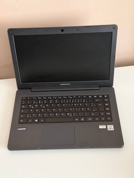 Ультрабук Medion Akoya E11412 / 14" (1366x768) TN / Intel Core i5-10210U (4 (8) ядра по 1.6 - 4.2 GHz) / 8 GB DDR4 / 120 GB SSD / Intel UHD Graphics / WebCam / NEW АКБ / Windows 11 б/в | Зображення 1